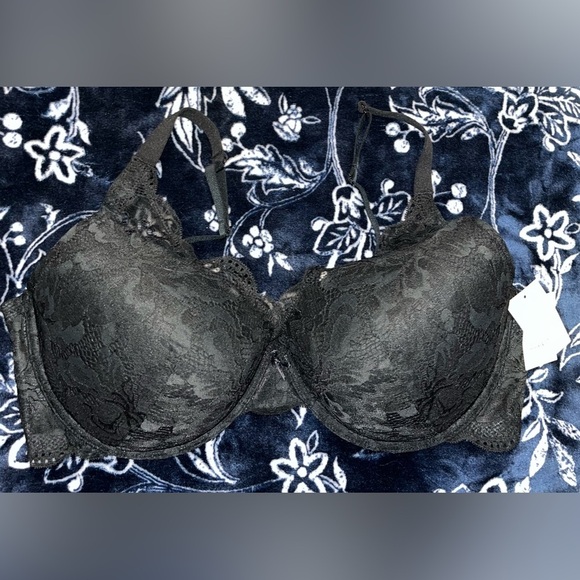 NWT! Auden Women's Lace Plunge Push-Up Bra - Picture 4 of 6